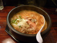 「海鮮石焼ラーメン」@辛いもん専門店 からし屋の写真