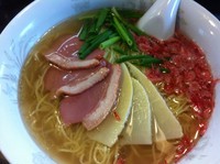 「塩らーめん（春）（3月限定）」@らーめん 竜屋の写真