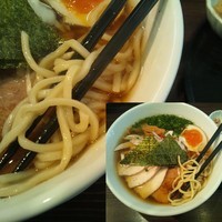 「軍鶏醤油＋茶漬けセット　700円＋150円＝850円」@麺や 蒼 AOIの写真