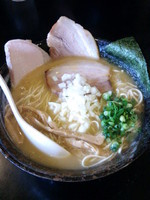 「とりそば2号700円＋大盛り100円＋叉焼200円」@麺堂 稲葉の写真