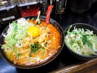 「スタミナラーメン＋ねぎチャ丼（塩ダレ）」@中川家の写真