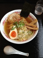 「龍ひげ醤油らぁめん」@龍のひげの写真