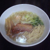 「淡麗鶏だし塩」@らーめんなが田の写真