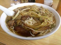 「ネギそば　大盛り」@支那そばけんの写真