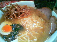 「特製潮まねきらーめん（塩味）／メンマ（￥７５０＋１００）」@らーめん寺子屋 麺座まねきの写真