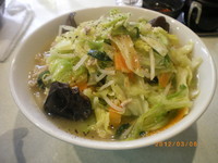 「たんめん（太麺）大盛　￥780」@麺処 まるよし商店の写真