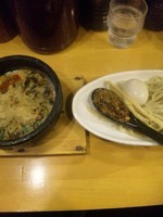 「名古屋つけ麺（味玉トッピング）」@つけ麺 まぜ郎 ぎんや 砂田橋店の写真