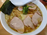 「焼豚ワンタンメン　大盛　１１５０円」@白河手打中華 賀乃屋の写真