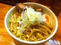 「汁なし中盛」@らーめん 破顔の写真