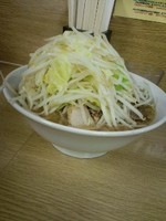 「ラーメン（野菜チョイ増し）」@ラーメン二郎 栃木街道店の写真