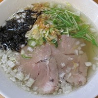 「地球の塩ラーメン（今）￥７００」@昭和歌謡ショーの写真