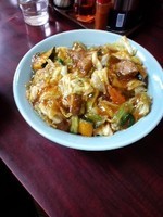 「スタミナ冷やし（大盛り）」@スタミナラーメン 松喜吉の写真