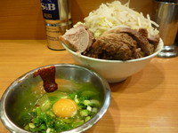 「小豚　ニンニク　ねぎたま」@ラーメン二郎 八王子野猿街道店2の写真