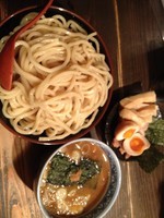 「つけ麺大盛+三田盛」@つけ麺専門店 三田製麺所 三田本店の写真