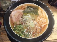 「濃厚魚出汁760円(チャーシューはバラ巻きチャーシュー)」@喜元門 本店の写真