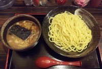 「つけ麺(かつお風味)(２倍盛り)：780円」@つけ麺 麺舎森の写真