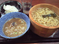 「つけあつ（600円）」@もっちりつけめん しゃりん 武蔵村山店の写真