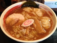 「ワンタンメン（800円）」@麺家一徹 茂原店の写真