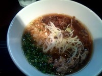 「牛醤油らぁ麺」@牛薫る麺処 嵐風（ARAKAZE）の写真