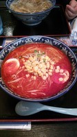 「爆辛らーめん　８００円」@紺のれん 樋の口店の写真