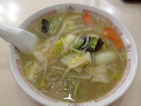 「タンメン＋餃子（￥480＋￥180）」@ぎょうざのぽん吉の写真