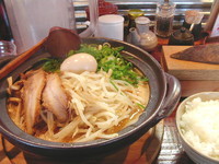 「土鍋味噌豚骨＋いいとこどり」@たけさんの写真