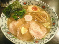 「特製あっさりらーめん(並盛) 850円」@麺座でん カツシカン!の写真