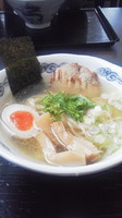 「塩ラｰメン（海老）」@龍のひげの写真