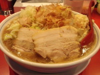 「ワンコイン二号(ニンニク・たまねぎ)」@つけ麺 中華そば 昇輝丸の写真