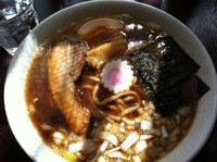 「鳥魚介系ラーメン」@麺家 いなほの写真