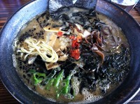 「黒椿ラーメン」@麺家 椿の写真