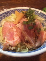 「油そば大盛 肉増し １０００円」@燦燦斗の写真