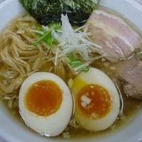 「有機醤油Soup（三点盛りトッピング）」@Soupの写真