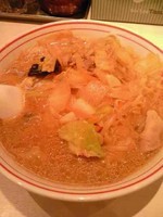 「味噌タンメン」@蒙古タンメン 中本 高田馬場店の写真