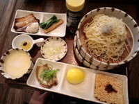 「特選つけそば」@焙煎汐蕎麦処 金字塔の写真