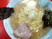 「ラーメン＋ゆで玉子」@かいざん 西船橋店の写真