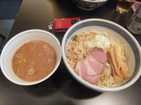 「豚骨魚介つけ麺780円(大盛り無料)」@九段 斑鳩の写真
