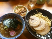 「特製つけそば ￥950（麺少なめサービスでメンマ増量）」@中華蕎麦 とみ田の写真
