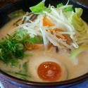 味噌野菜ラーメン(麺硬め)640円