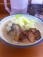 「勇ラーメン 大盛り(油多め  味濃め)」@らーめん勇の写真