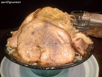 「野菜らーめん並盛の味玉チャーシュー乗せ」@麺屋 一心の写真