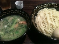 「鶏白湯つけ麺（８３０円）」@支那そば きび 桃太郎外伝の写真