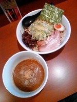 「濃厚鶏つけ麺（塩・中盛）７９０円」@麺屋 鶏魂の写真