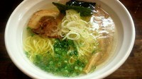 「純系らーめん（塩味）650円」@麺や 飛来の写真