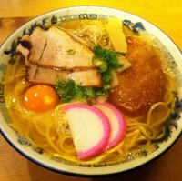 「中華そば（￥550）＋かつ（￥110）＋玉子（￥50）」@甘党 多津屋の写真