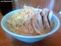 「ぶた入り小ラーメン」@ラーメン二郎 亀戸店の写真