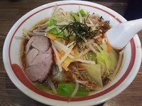 「野菜そば【750円】」@青竹平打ち中華そば 麺壱吉兆の写真
