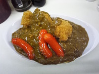 「シュウマイウインナーカレー並み【650円】」@まんてんの写真