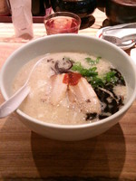 「赤丸ランチ850円＋替え玉120円」@博多一風堂 上野広小路店の写真