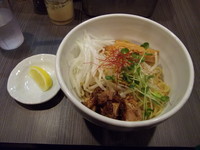 「塩油そば（並）」@油そば 大黒屋の写真